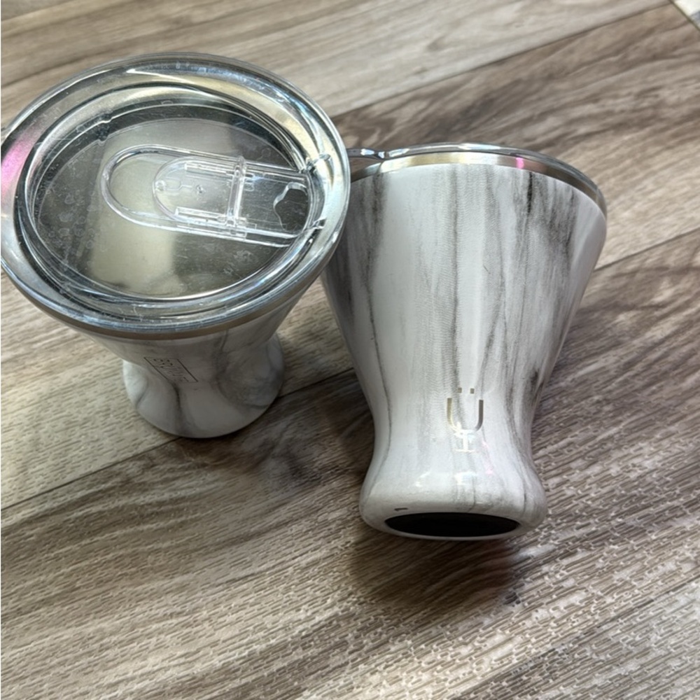 Insulated martini glasses set of 2